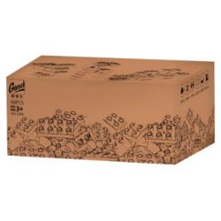 GOROCK 1066 CÁC HẠT CƠ BẢN bộ đồ chơi xếp lắp ráp ghép mô hình Duplo Khối Lớn 68 khối