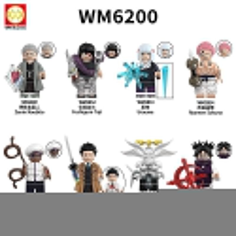 WM 6200 2851 2852 2853 2854 2855 2856 2857 2858 THẦN CHÚ TRỞ LẠI ĐỂ CHIẾN ĐẤU VỚI MỌI NGƯỜI 8 MÔ HÌNH bộ đồ chơi xếp lắp ráp ghép mô hình Movie & Game Phim Và Trò Chơi