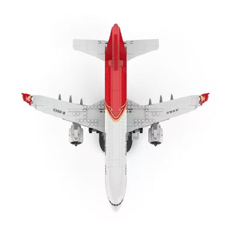 SHENZHEN AIRLINES ZH001 MẪU MÁY BAY CỦA HÃNG HÀNG KHÔNG THÂM QUYẾN THÀNH PHỐ A330-300 bộ đồ chơi xếp lắp ráp ghép mô hình City