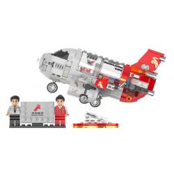 SHENZHEN AIRLINES ZH002 MÔ HÌNH AIRLINES CỦA THÂM QUYẾN KHÔNG KHÍ HÀNH KHÁCH DUNDUN bộ đồ chơi xếp lắp ráp ghép mô hình City Thành Phố