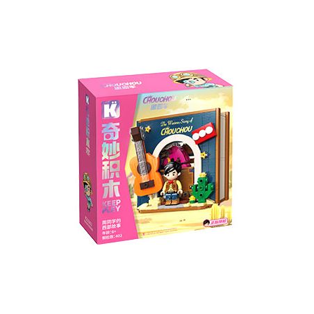 KEEPPLEY K21303 21303 TRUYỆN CHÂU BẠN CÙNG LỚP TÂY PHƯƠNG CỦA CHU bộ đồ chơi xếp lắp ráp ghép mô hình 402 khối