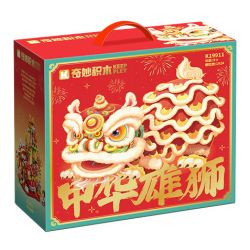 KEEPPLEY K19911 19911 SƯ TỬ TRUNG QUỐC bộ đồ chơi xếp lắp ráp ghép mô hình Creator Sáng Tạo 1924 khối