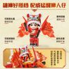 KEEPPLEY K19912 19912 RED FLAME MALE LION MECH bộ đồ chơi xếp lắp ráp ghép mô hình Creator Sáng Tạo 598 khối