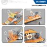DIY V101 TÀU CỨU HỘ ĐIỀU KHIỂN TỪ XA SIHEYI bộ đồ chơi xếp lắp ráp ghép mô hình 145 khối