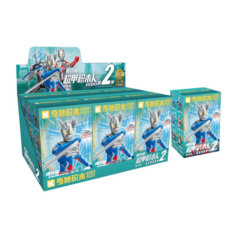 KEEPPLEY 75152 ULTRAMAN SIÊU NĂNG ĐỘNG CẤP 2 HƯỚNG ĐẾN CHIẾC HỘP MÙ TƯƠNG LAI bộ đồ chơi xếp lắp ráp ghép mô hình Movie & Game Phim Và Trò Chơi