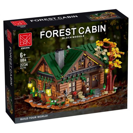 MorkModel 1004 Mork Model 1004 CÂY RỪNG bộ đồ chơi xếp lắp ráp ghép mô hình Creator Sáng Tạo 2234 khối