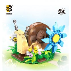 CO-CREATION JKC7649 7649 ỐC NHỎ bộ đồ chơi xếp lắp ráp ghép mô hình 134 khối