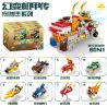 Kazi KY8120 8120 TRUYỀN THUYẾT VỀ PHANTOM MECHA HUNYUAN HIDDEN DRAGON SHIP 8 LOẠI THÁO RỜI VÀ LẮP RÁP bộ đồ chơi xếp lắp ráp ghép mô hình 330 khối