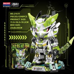 BALODY 21411 RẮN MECH bộ đồ chơi xếp lắp ráp ghép mô hình 1398 khối