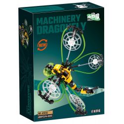 SMALL ANGLE JD032 CON CHUỒN CƠ HỌC bộ đồ chơi xếp lắp ráp ghép mô hình MACHINERY DRAGONFLY 499 khối