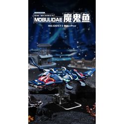 BEAUTY AND 13057 CÁ QUỶ CƠ bộ đồ chơi xếp lắp ráp ghép mô hình 966 khối