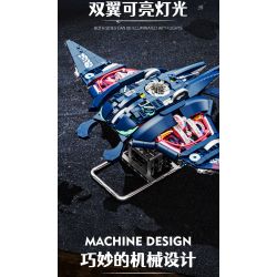 BEAUTY AND 13057 CÁ QUỶ CƠ bộ đồ chơi xếp lắp ráp ghép mô hình 966 khối