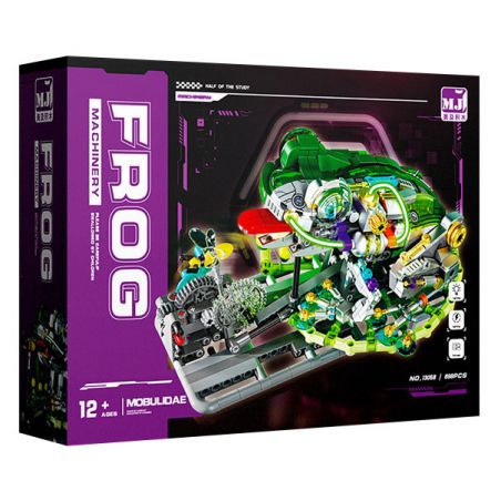 BEAUTY AND 13058 ẾCH CƠ KHÍ bộ đồ chơi xếp lắp ráp ghép mô hình 898 khối