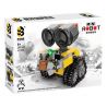 CO-CREATION JKC7635 7635 Q PHIÊN BẢN MINI ROBERT LITTLE WALI ROBOT bộ đồ chơi xếp lắp ráp ghép mô hình Movie & Game Phim Và Trò Chơi 217 khối