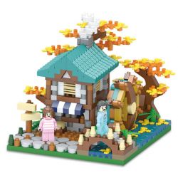 CO-CREATION 633 GIA ĐÌNH TIỂU KIỀU bộ đồ chơi xếp lắp ráp ghép mô hình 625 khối