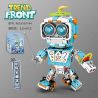 Kazi KY81144 81144 ROBOT GIA ĐÌNH XIAOCHEN bộ đồ chơi xếp lắp ráp ghép mô hình TREND FRONT 322 khối