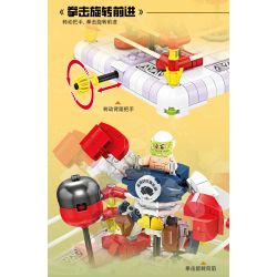 Kazi KY81149 81149 CÂU LẠC BỘ ĐÀO TẠO NGÔI SAO bộ đồ chơi xếp lắp ráp ghép mô hình TREND FRONT 314 khối