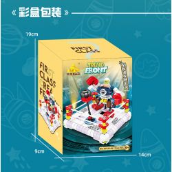 Kazi KY81149 81149 CÂU LẠC BỘ ĐÀO TẠO NGÔI SAO bộ đồ chơi xếp lắp ráp ghép mô hình TREND FRONT 314 khối