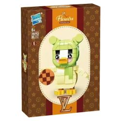 ZUANMA 117-6 CON VỊT PHIỀN PHỨC bộ đồ chơi xếp lắp ráp ghép mô hình UPSETDUCK 205 khối