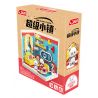 JAKI FK003 SUPER TOWN PANDA HI CHƠI NHÀ XẾP PHÒNG TRÒ bộ đồ chơi xếp lắp ráp ghép mô hình PANDA'S GAME ROOM