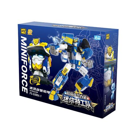 F5 G0004-1 0004-1 LỰC LƯỢNG SIÊU QUÂN ĐẶC VỤ NHỎ MECHA TUẦN TRA bộ đồ chơi xếp lắp ráp ghép mô hình Movie & Game PATROLCOP Phim Và Trò Chơi