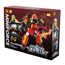 F5 G0004-2 0004-2 ĐỘI ĐẠI LÝ MINI SUPER MEN POWER FIRE WEIKI bộ đồ chơi xếp lắp ráp ghép mô hình Movie & Game FIRECOP Phim Và Trò Chơi