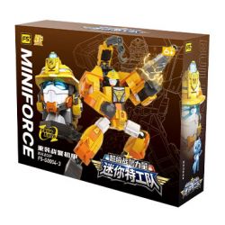 F5 G0004-3 0004-3 ĐỘI ĐẠI LÝ MINI SUPER MEN FORCE CÀI ĐẶT LẠI CẢNH SÁT GIẢM THIỂU MECH bộ đồ chơi xếp lắp ráp ghép mô hình Movie & Game BUILDCOP Phim Và Trò Chơi