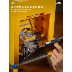 SMALL ANGLE JD044 MÁY ĐẨY ĐIỆN bộ đồ chơi xếp lắp ráp ghép mô hình Creator COIN PUSHER Sáng Tạo 2093 khối