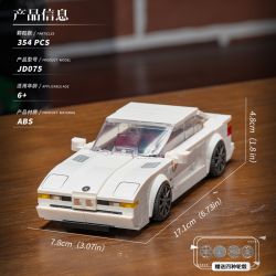 SMALL ANGLE JD075 BMW E31 bộ đồ chơi xếp lắp ráp ghép mô hình Speed Champions Racing Cars Đua Xe Công Thức 354 khối