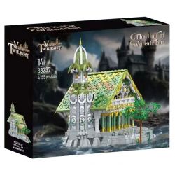 BAKA TECHNOLOGY 33237 HỘI TRƯỜNG BỜ SÔNG bộ đồ chơi xếp lắp ráp ghép mô hình The Lord Of The Rings THE HALL OF WATERFRONT Chúa Nhẫn 4155 khối