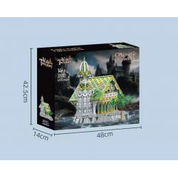 BAKA TECHNOLOGY 33237 HỘI TRƯỜNG BỜ SÔNG bộ đồ chơi xếp lắp ráp ghép mô hình The Lord Of The Rings THE HALL OF WATERFRONT Chúa Nhẫn 4155 khối