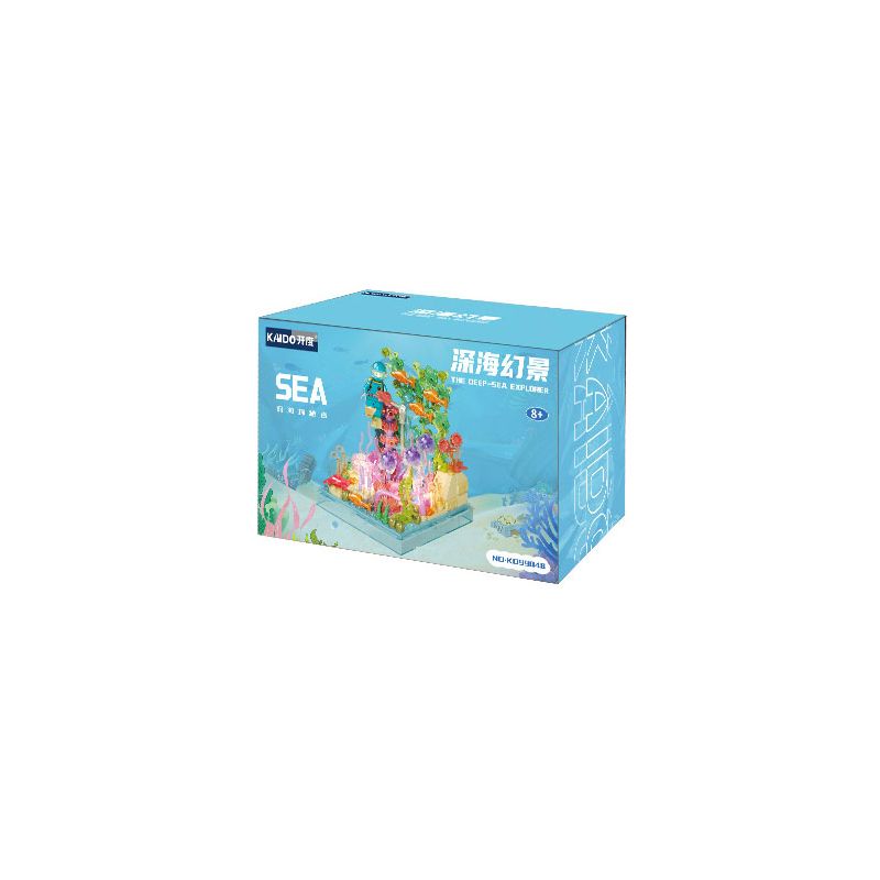 KAIDO KD99048 99048 ẢO MỘNG DƯỚI ĐÁY BIỂN bộ đồ chơi xếp lắp ráp ghép mô hình