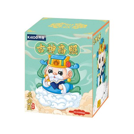 KAIDO KD99066 99066 THẦN MAY MẮN GAO ZHAO WEN QUXING bộ đồ chơi xếp lắp ráp ghép mô hình Creator Sáng Tạo