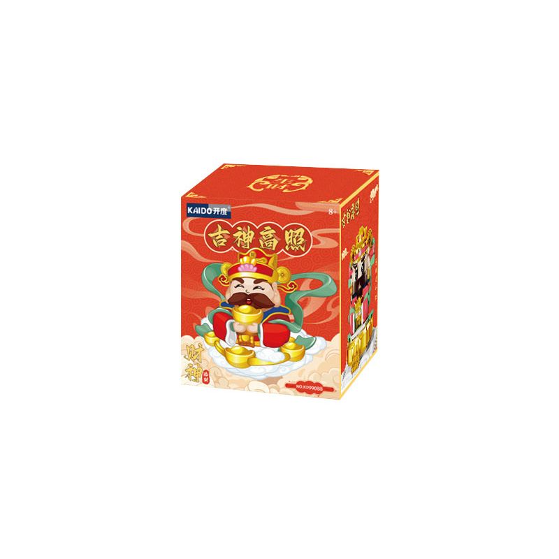 KAIDO KD99088 99088 THẦN MAY MẮN GAO ZHAO GIÀU CÓ bộ đồ chơi xếp lắp ráp ghép mô hình Creator Sáng Tạo