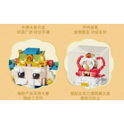 KAIDO KD99099 99099 THẦN MAY MẮN GAO ZHAO NGÔI SAO bộ đồ chơi xếp lắp ráp ghép mô hình Creator Sáng Tạo