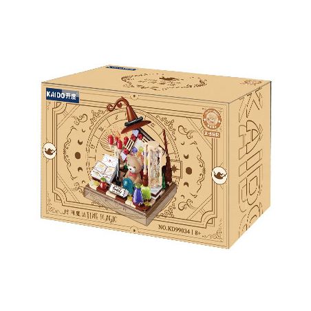 KAIDO KD99034 99034 GẤU BÔNG MA THUẬT PHÉP THỜI GIAN bộ đồ chơi xếp lắp ráp ghép mô hình