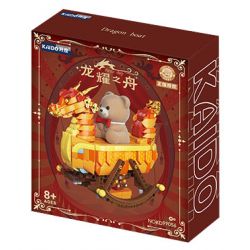 KAIDO KD99056 99056 NGỰA BẬP BÊNH GẤU BÔNG THUYỀN RỒNG bộ đồ chơi xếp lắp ráp ghép mô hình ROCKING HORSE