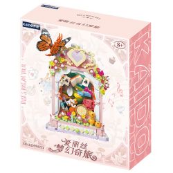 KAIDO KD99053 99053 HÀNH TRÌNH TƯỞNG TƯỢNG CỦA ALICE bộ đồ chơi xếp lắp ráp ghép mô hình ELISE'S DREAM