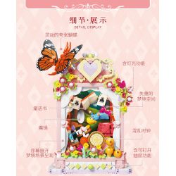 KAIDO KD99053 99053 HÀNH TRÌNH TƯỞNG TƯỢNG CỦA ALICE bộ đồ chơi xếp lắp ráp ghép mô hình ELISE'S DREAM