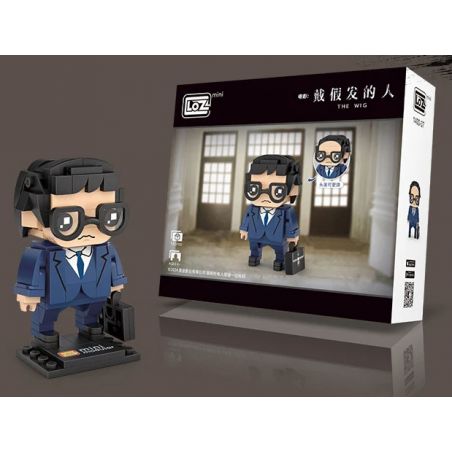 LOZ 1400-37 ĐANG ĐỘI TÓC GIẢ bộ đồ chơi xếp lắp ráp ghép mô hình Movie & Game Phim Và Trò Chơi