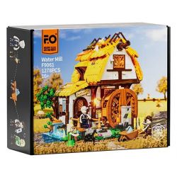 LUMIBRICKS FUNWHOLE F9061 9061 NHÀ MÁY THỜI TRUNG CỔ bộ đồ chơi xếp lắp ráp ghép mô hình Medieval Castle WATER MILL Chiến Tranh Trung Cổ 1278 khối