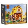 LUMIBRICKS FUNWHOLE F9061 9061 NHÀ MÁY THỜI TRUNG CỔ bộ đồ chơi xếp lắp ráp ghép mô hình Medieval Castle WATER MILL Chiến Tranh Trung Cổ 1278 khối