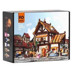 LUMIBRICKS FUNWHOLE F9038 9038 CỬA HÀNG THỢ MAY THỜI TRUNG CỔ bộ đồ chơi xếp lắp ráp ghép mô hình Medieval Castle TAILOR SHOP Chiến Tranh Trung Cổ 1994 khối