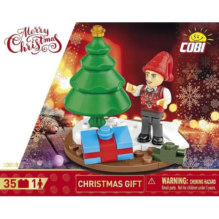 COBI 20008 MÓN QUÀ GIÁNG SINH bộ đồ chơi xếp lắp ráp ghép mô hình Creator CHRISTMAS GIFT Sáng Tạo 35 khối