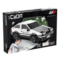 CADA DOUBLEE C51086 51086 CHỮ VIẾT TẮT D TOYOTA AE86 TRUENO tỷ lệ 1:20 bộ đồ chơi xếp lắp ráp ghép mô hình Racers Đua Tốc Độ 325 khối