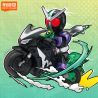 BLOKEES 74302 KAMEN RIDER STARLIGHT EDITION ĐỐI TÁC THỨ 2 bộ đồ chơi xếp lắp ráp ghép mô hình Movie & Game Phim Và Trò Chơi