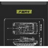 MouldKing 20033 Mould King 20033 XE TĂNG CHIẾN ĐẤU CHÍNH CỦA M1A2 bộ đồ chơi xếp lắp ráp ghép mô hình Military Army M1A2 MAIN BATTLE TANK Quân Sự Bộ Đội 1168 khối