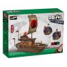 DECOOL BRICKCOOL 20514 BA CẤP CAO XIA WARSHIP bộ đồ chơi xếp lắp ráp ghép mô hình Three Kingdoms Tam Quốc Diễn Nghĩa 414 khối