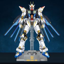 GUANJI BB808 MECHA TỰ DO TỐI CAO bộ đồ chơi xếp lắp ráp ghép mô hình Movie & Game SUPREME FREEDOM MECHA Phim Và Trò Chơi 7007 khối