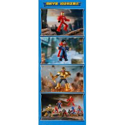 KEEPPLEY 73002 MARVEL SUPER ARMOR STAR ELITE TẬP 1 CUỘC CHIẾN NGOÀI KHÔNG GIAN bộ đồ chơi xếp lắp ráp ghép mô hình Super Heroes Siêu Nhân Anh Hùng